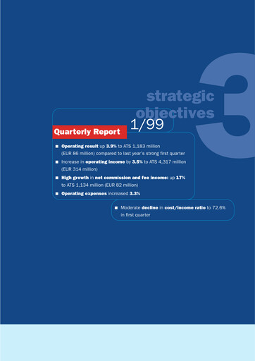 Thumbnail Erste Group Bank Quarterly Report 1999-q1