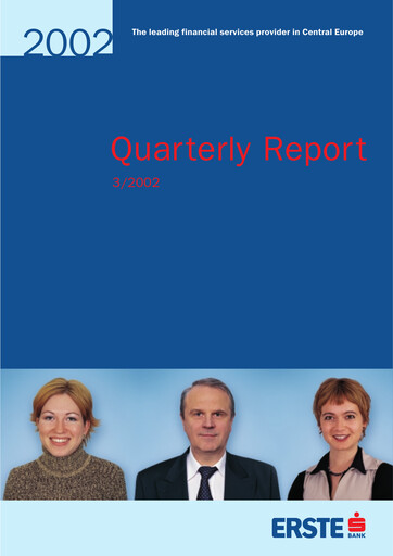 Thumbnail Erste Group Bank Quarterly Report 2002-q3