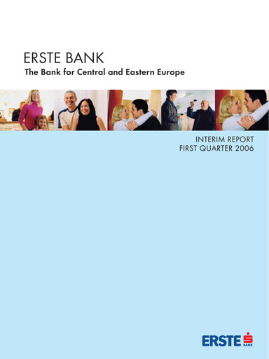 Thumbnail Erste Group Bank Quarterly Report 2006-q1