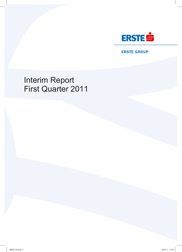 Thumbnail Erste Group Bank Quarterly Report 2011-q1