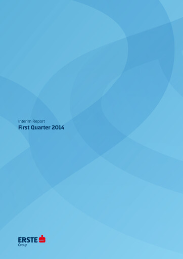 Thumbnail Erste Group Bank Quarterly Report 2014-q1
