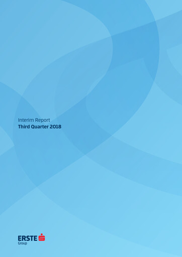 Thumbnail Erste Group Bank Quarterly Report 2018-q3