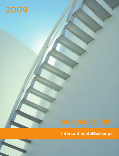 Vorschaubild Intercontinental Exchange Jahresbericht 2009