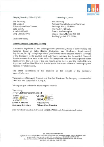 Thumbnail GTL Infrastructure Quarterly Report 2024-q3