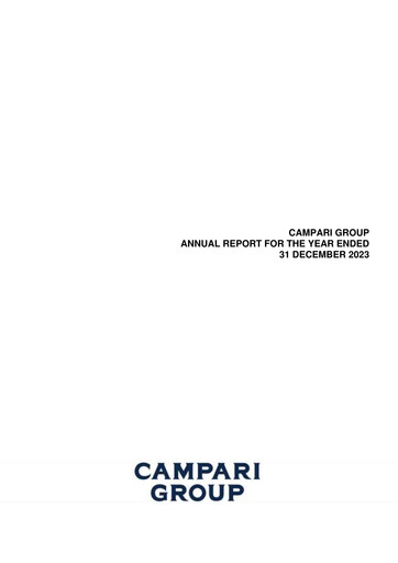 Thumbnail Davide Campari-Milano Annual Report 2023