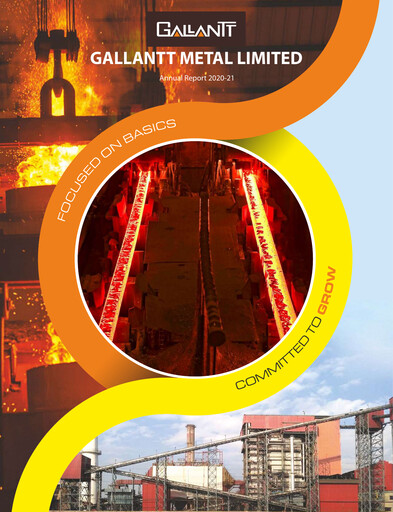 Thumbnail Gallantt Ispat Annual Report 2020-2021
