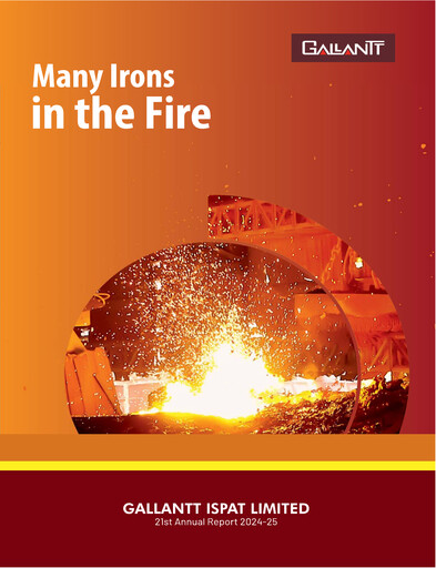 Thumbnail Gallantt Ispat Annual Report 2024-2025