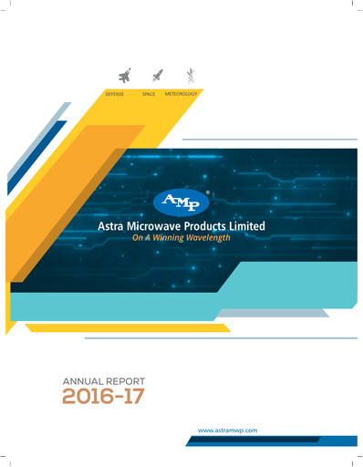 Miniature Astra Microwave Rapport annuel 2016-2017