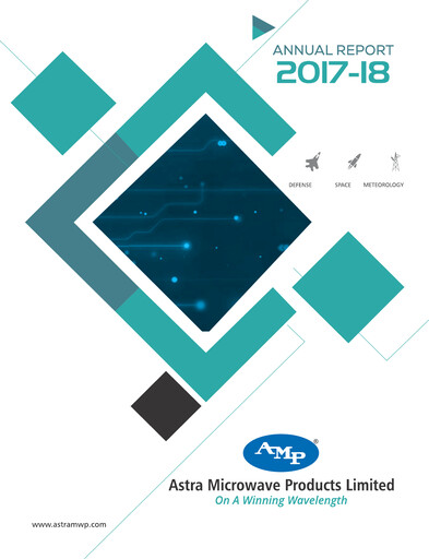 Miniature Astra Microwave Rapport annuel 2017-2018