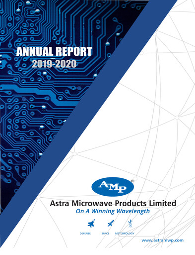 Miniature Astra Microwave Rapport annuel 2019-2020