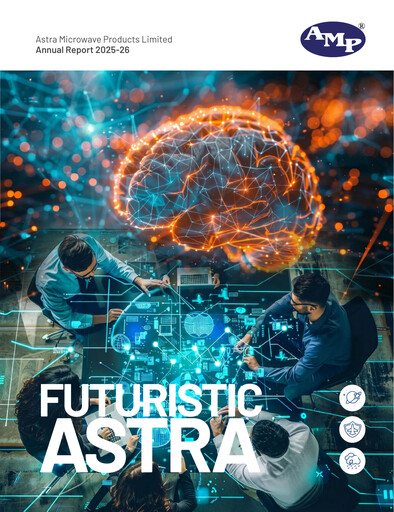 Thumbnail Astra Microwave Annual Report 2025-2026