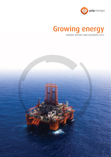 Thumbnail Galp Energia Annual Report 2012