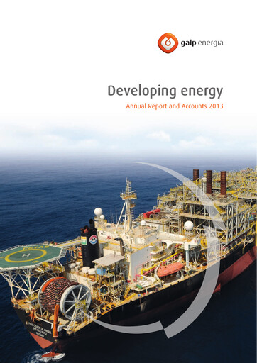 Thumbnail Galp Energia Annual Report 2013