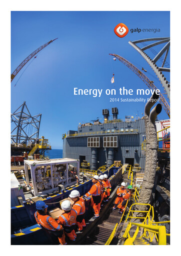 Thumbnail Galp Energia Sustainability Report 2014