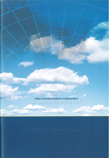 Thumbnail Elisa
 Annual Report 2001