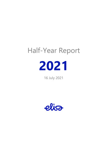 Thumbnail Elisa
 Half-year Report 2021-h1