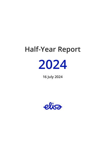 Thumbnail Elisa
 Half-year Report 2024-h1