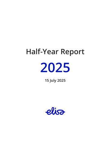 Thumbnail Elisa
 Half-year Report 2025-h1