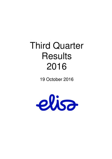Thumbnail Elisa
 Quarterly Report 2016-q3
