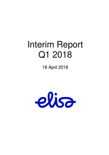 Thumbnail Elisa
 Quarterly Report 2018-q1