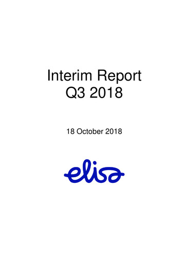 Thumbnail Elisa
 Quarterly Report 2018-q3