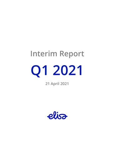 Thumbnail Elisa
 Quarterly Report 2021-q1