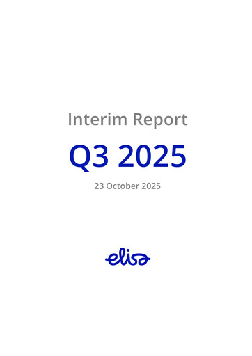 Thumbnail Elisa
 Quarterly Report 2025-q3