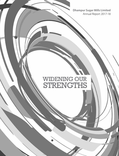 Thumbnail Dhampur Sugar Mills Annual Report 2017-2018