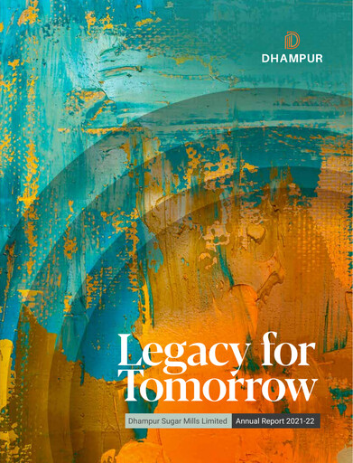 Thumbnail Dhampur Sugar Mills Annual Report 2021-2022