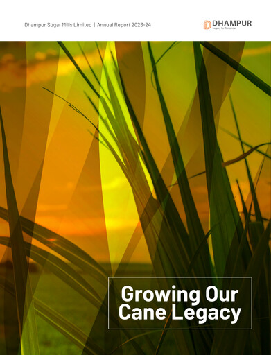 Thumbnail Dhampur Sugar Mills Annual Report 2023-2024