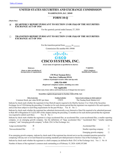 Thumbnail Cisco Quarterly Report 2024-q2