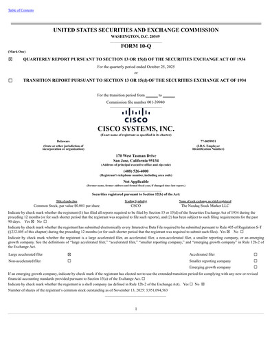 Thumbnail Cisco Quarterly Report 2026-q1