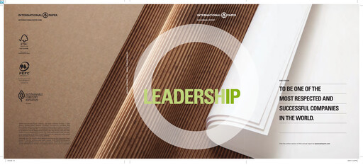 Miniature International Paper
 Rapport annuel 2014