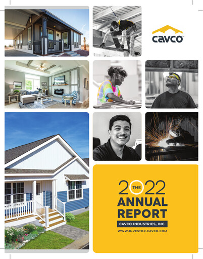 Vorschaubild Cavco Industries Jahresbericht 2022