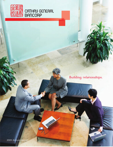 Thumbnail Cathay General Bancorp Annual Report 2009