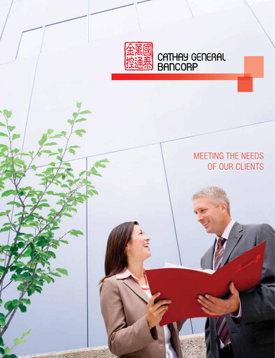 Thumbnail Cathay General Bancorp Annual Report 2010