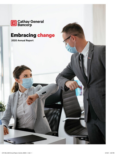 Thumbnail Cathay General Bancorp Annual Report 2020