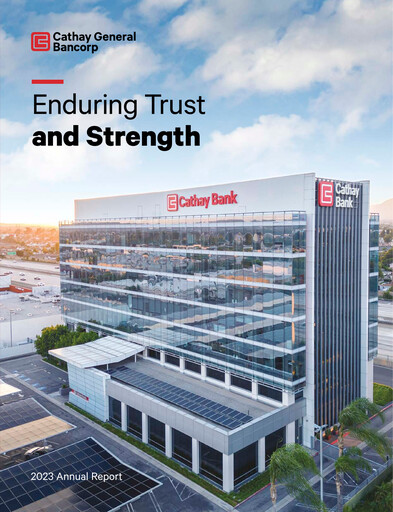 Thumbnail Cathay General Bancorp Annual Report 2023