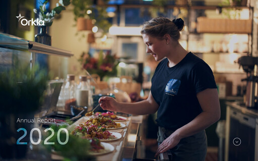 Thumbnail Orkla Annual Report 2020
