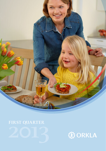 Thumbnail Orkla Quarterly Report 2013-q1