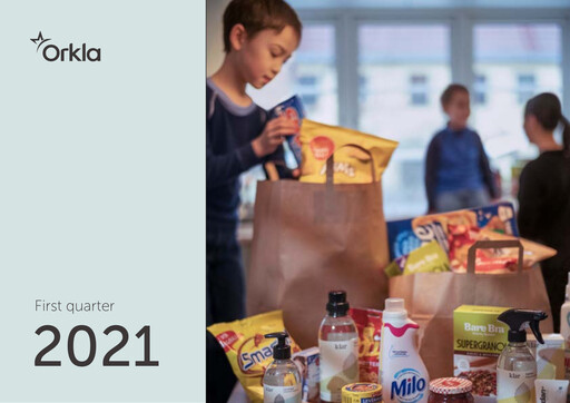 Thumbnail Orkla Quarterly Report 2021-q1