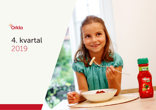 Thumbnail Orkla Quarterly Report 2019-q4