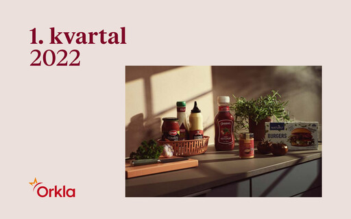 Thumbnail Orkla Quarterly Report 2022-q1