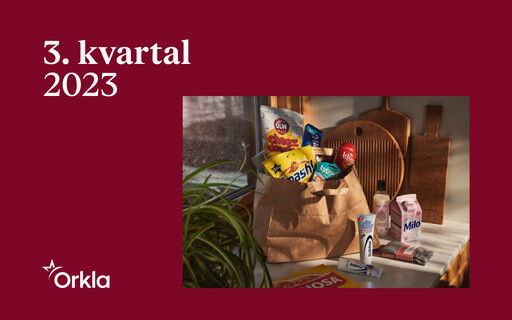 Thumbnail Orkla Quarterly Report 2023-q3