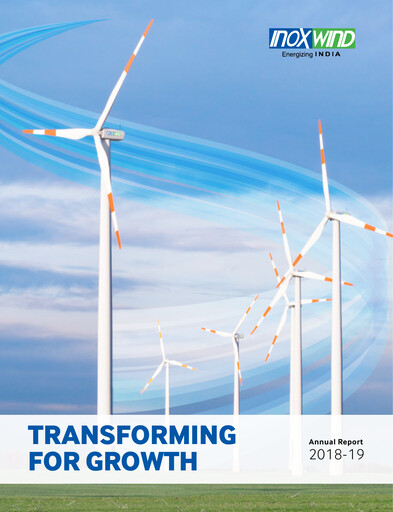 Thumbnail Inox Wind
 Annual Report 2018-2019