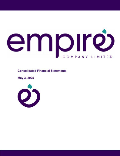 Thumbnail Empire Company Financial Statement 2025