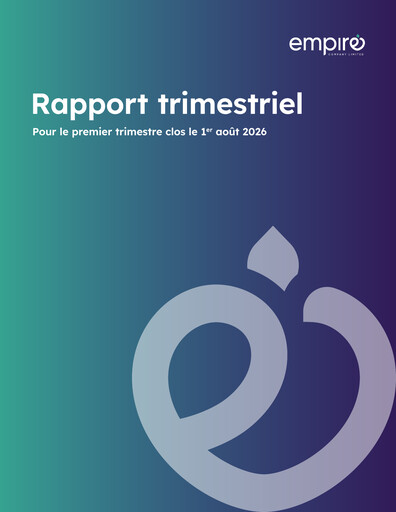 Miniature Empire Company Rapport trimestriel 2027-q1