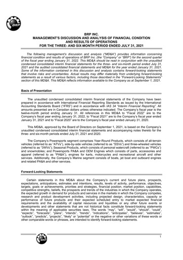 Thumbnail BRP (Bombardier Recreational Products) Quarterly Report 2022-q2