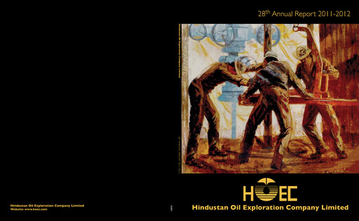 Thumbnail Hindustan Oil Exploration Company Annual Report 2011-2012