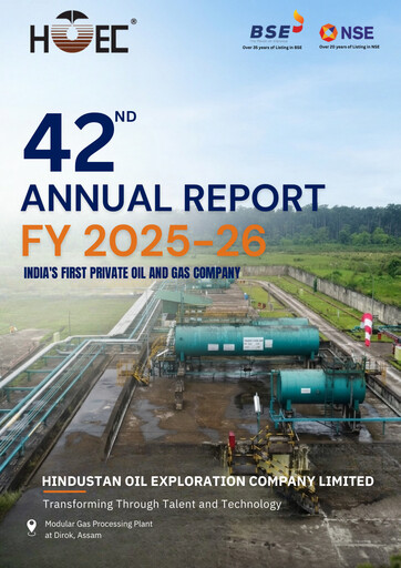Thumbnail Hindustan Oil Exploration Company Annual Report 2025-2026